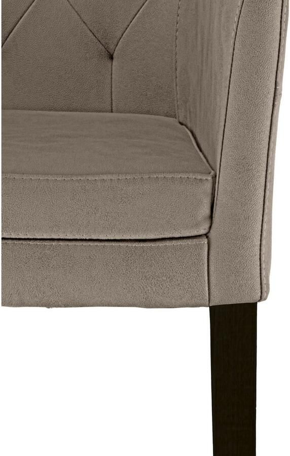 Home affaire Stoel met armleuningen Colorado Frame van massief hout (1 stuk) - Foto 3