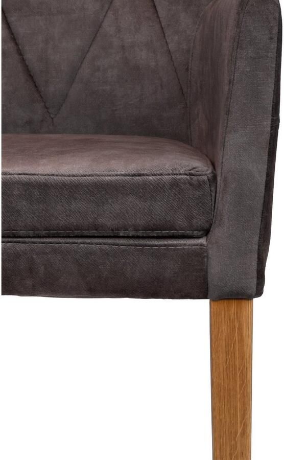 Home affaire Stoel met armleuningen Diamond (1 stuk) - Foto 4