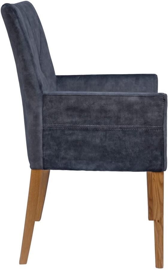 Home affaire Stoel met armleuningen Diamond (1 stuk) - Foto 3