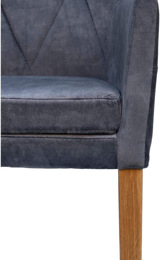 Home affaire Stoel met armleuningen Diamond (1 stuk) - Foto 4