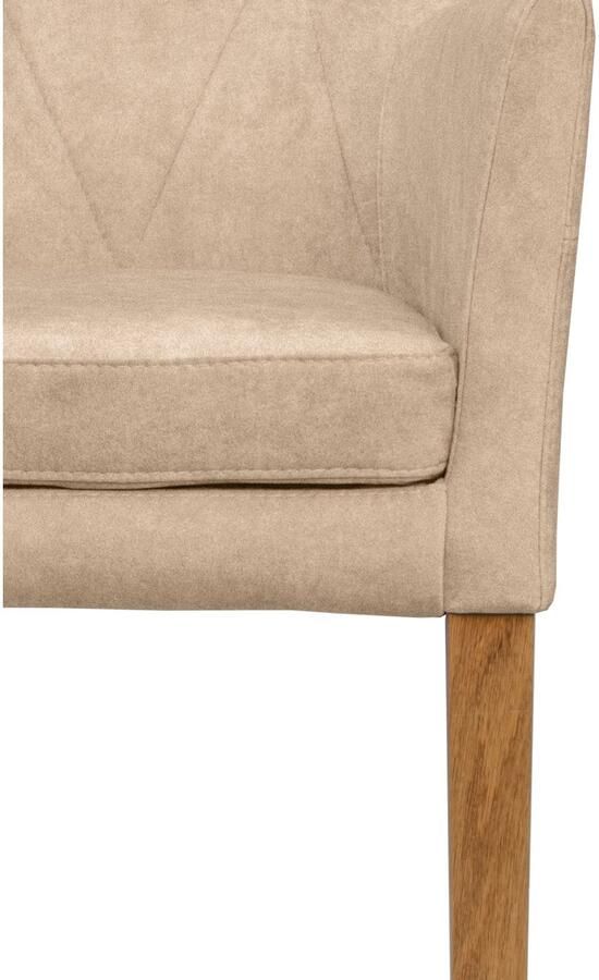 Home affaire Stoel met armleuningen Diamond (1 stuk) - Foto 4