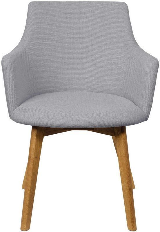 Home affaire Stoel met armleuningen Ena eettafelstoel gestoffeerde fauteuil woonstoel eetstoel met armleuningen (set 2 stuks) - Foto 2