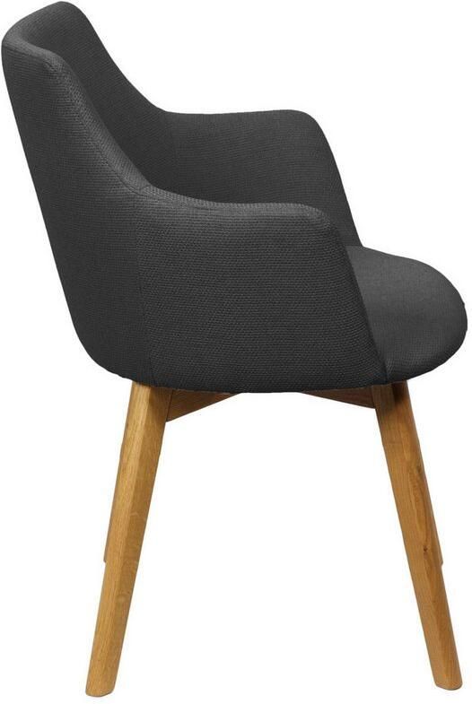 Home affaire Eettafel Team eettafel keukentafel eet tafel met Zwitserse rand U-frame van metaal 2 cm dikke tafelblad verdubbeld op 4 cm - Foto 15