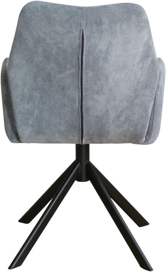 Home affaire Stoel met armleuningen Hacienda moderne cordbekleding (set) - Foto 5