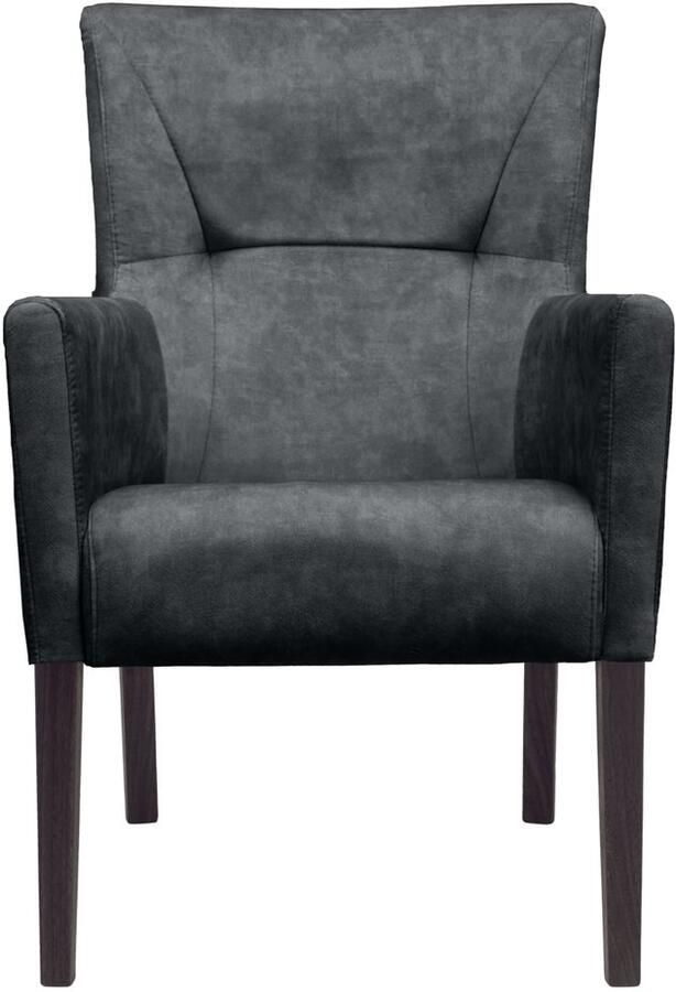 Home affaire Stoel met armleuningen King Eetkamerstoel met capitonnage - Foto 2