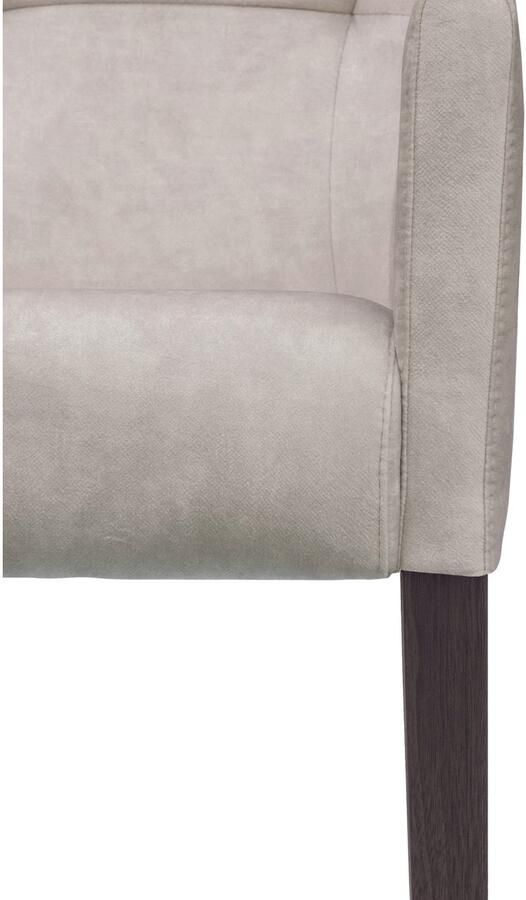 Home affaire Stoel met armleuningen King Eetkamerstoel met capitonnage - Foto 4