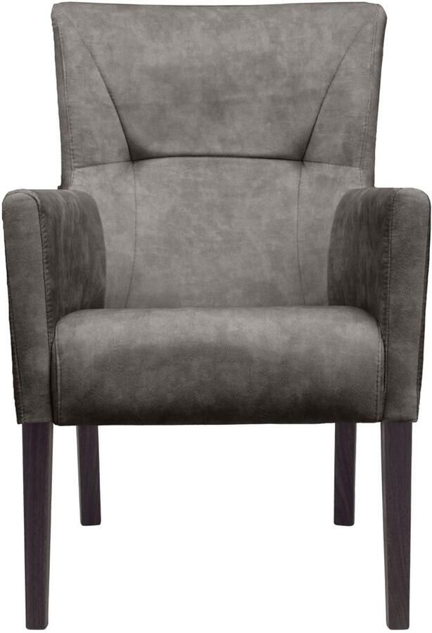 Home affaire Stoel met armleuningen King Eetkamerstoel met capitonnage - Foto 2