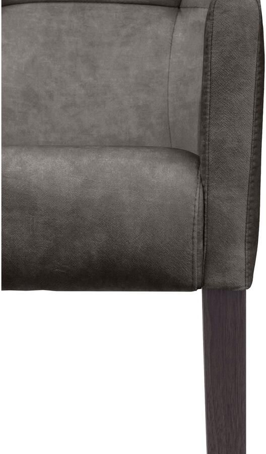 Home affaire Stoel met armleuningen King Eetkamerstoel met capitonnage - Foto 4