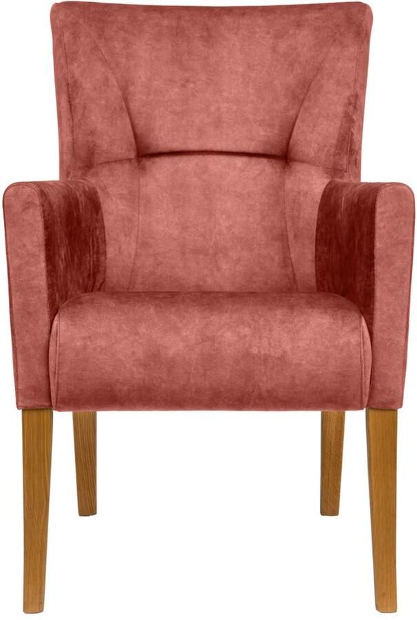 Home affaire Stoel met armleuningen King Eetkamerstoel met capitonnage - Foto 2