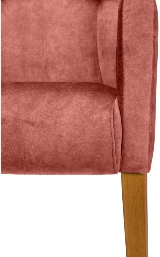 Home affaire Stoel met armleuningen King Eetkamerstoel met capitonnage - Foto 4