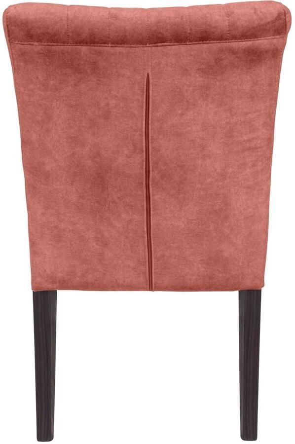 Home affaire Stoel met armleuningen King Eetkamerstoel onderstel massief eikenhout of beuken wengékleur - Foto 3