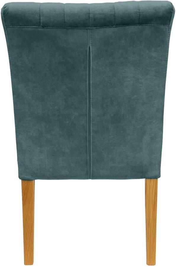 Home affaire Stoel met armleuningen King Eetkamerstoel onderstel massief eikenhout of beuken wengékleur - Foto 3