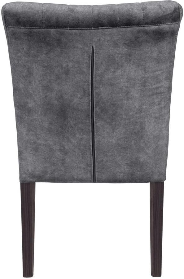 Home affaire Stoel met armleuningen King Eetkamerstoel onderstel massief eikenhout of beuken wengékleur - Foto 3