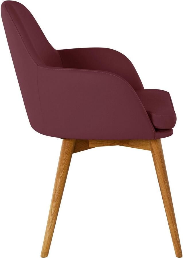 Home affaire Stoel met armleuningen Livry Stoel kuipstoel (set 2 stuks) - Foto 2