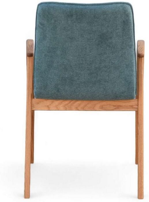 Home affaire Stoel met armleuningen Loreen eetkamerstoel beklede stoel designstoel met massief frame hoogwaardig afgewerkt armleuningen stijlvol comfortabel (set 2 stuks) - Foto 6