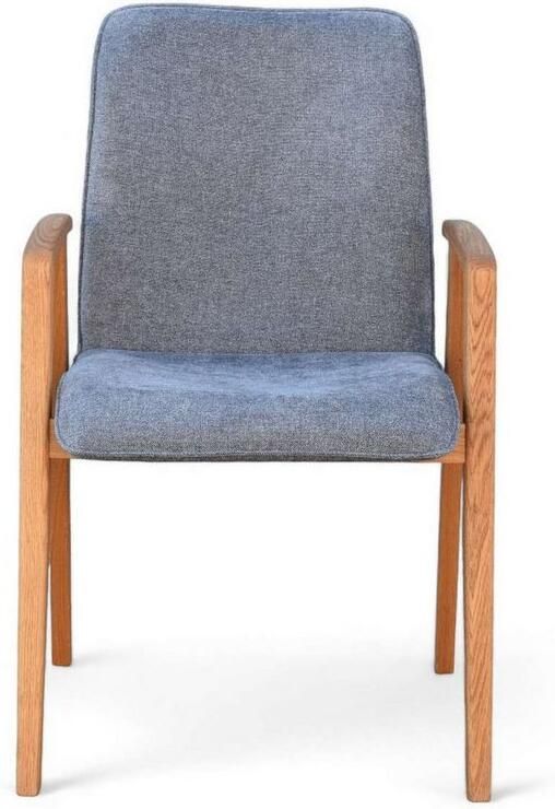 Home affaire Stoel met armleuningen Loreen eetkamerstoel beklede stoel designstoel met massief frame hoogwaardig afgewerkt armleuningen stijlvol comfortabel (set 2 stuks) - Foto 7