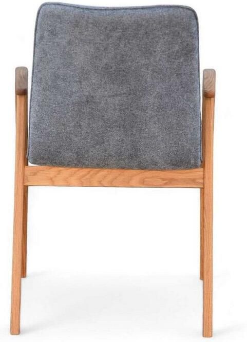 Home affaire Stoel met armleuningen Loreen eetkamerstoel beklede stoel designstoel met massief frame hoogwaardig afgewerkt armleuningen stijlvol comfortabel (set 2 stuks) - Foto 8