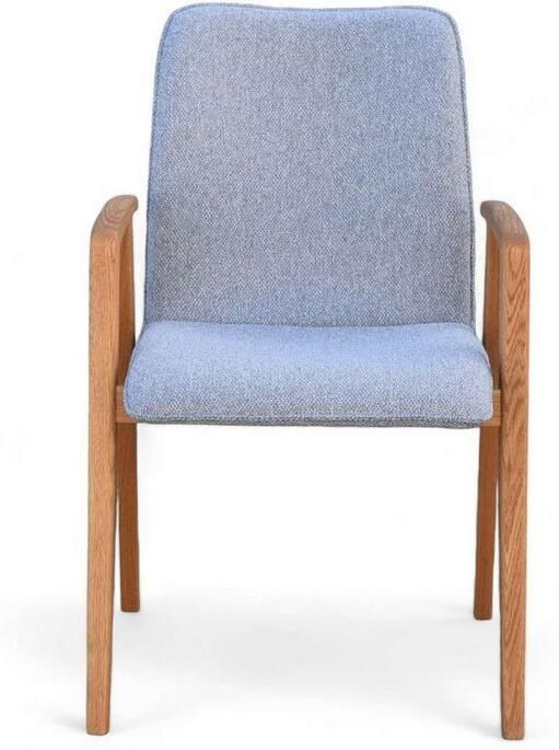 Home affaire Stoel met armleuningen Loreen eetkamerstoel beklede stoel designstoel met massief frame hoogwaardig afgewerkt armleuningen stijlvol comfortabel (set 2 stuks) - Foto 10