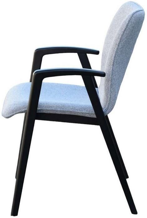 Home affaire Stoel met armleuningen Loreen eetkamerstoel gestoffeerde stoel woonstoel eetstoel met armleuningen (set 2 stuks) - Foto 5