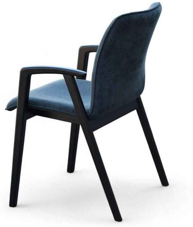 Home affaire Stoel met armleuningen Loreen eetkamerstoel gestoffeerde stoel woonstoel eetstoel met armleuningen (set 2 stuks) - Foto 7