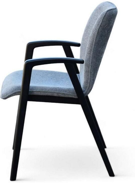 Home affaire Stoel met armleuningen Loreen eetkamerstoel gestoffeerde stoel woonstoel eetstoel met armleuningen (set 2 stuks) - Foto 9