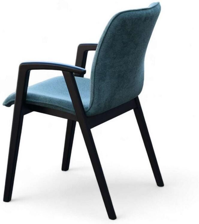 Home affaire Stoel met armleuningen Loreen eetkamerstoel gestoffeerde stoel woonstoel eetstoel met armleuningen (set 2 stuks) - Foto 6