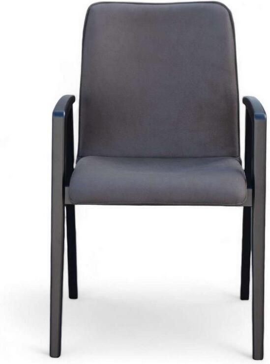 Home affaire Stoel met armleuningen Loreen eetkamerstoel gestoffeerde stoel woonstoel eetstoel met armleuningen (set 2 stuks) - Foto 5