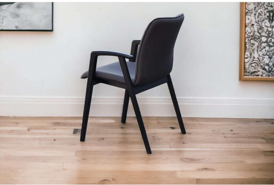 Home affaire Stoel met armleuningen Loreen eetkamerstoel gestoffeerde stoel woonstoel eetstoel met armleuningen (set 2 stuks) - Foto 3