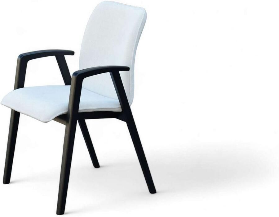 Home affaire Stoel met armleuningen Loreen eetkamerstoel gestoffeerde stoel woonstoel eetstoel met armleuningen (set 2 stuks) - Foto 10