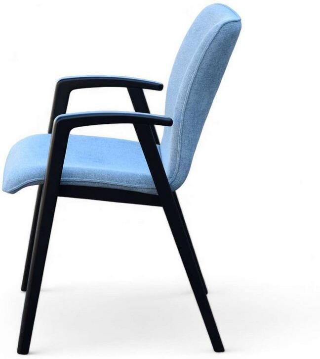 Home affaire Stoel met armleuningen Loreen eetkamerstoel gestoffeerde stoel woonstoel eetstoel met armleuningen (set 2 stuks) - Foto 7