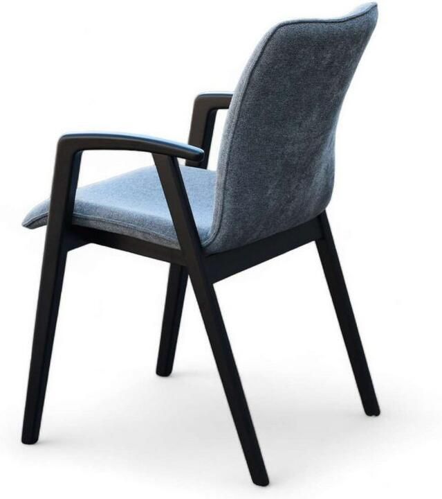 Home affaire Stoel met armleuningen Loreen eetkamerstoel gestoffeerde stoel woonstoel eetstoel met armleuningen (set 2 stuks) - Foto 7