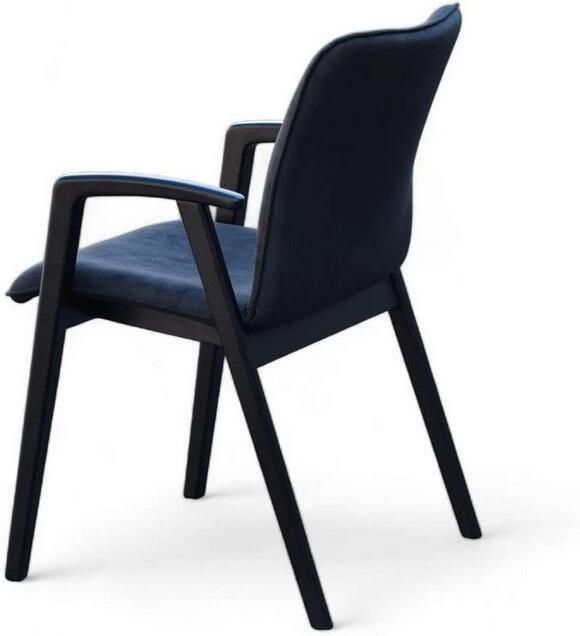 Home affaire Stoel met armleuningen Loreen eetkamerstoel gestoffeerde stoel woonstoel eetstoel met armleuningen (set 2 stuks) - Foto 8