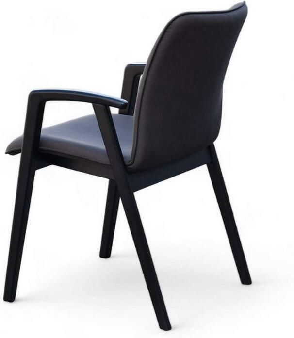 Home affaire Stoel met armleuningen Loreen eetkamerstoel gestoffeerde stoel woonstoel eetstoel met armleuningen (set 2 stuks) - Foto 4