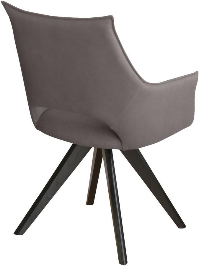 Home affaire Stoel met armleuningen Odin Moderne stoel met bekleding