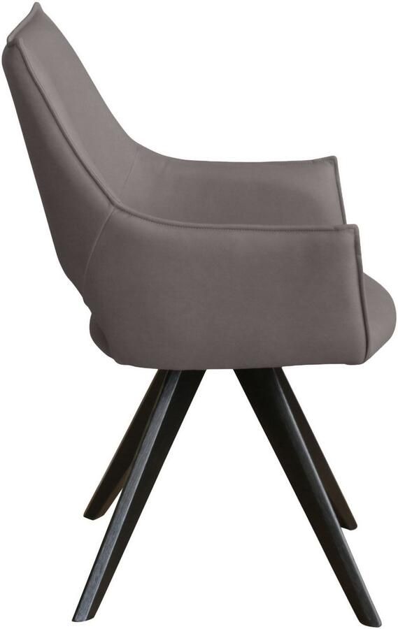 Home affaire Stoel met armleuningen Odin Moderne stoel met bekleding - Foto 3