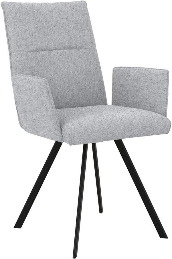 Home affaire Stoel met armleuningen Sava Metalen frame (set 2 stuks) - Foto 3