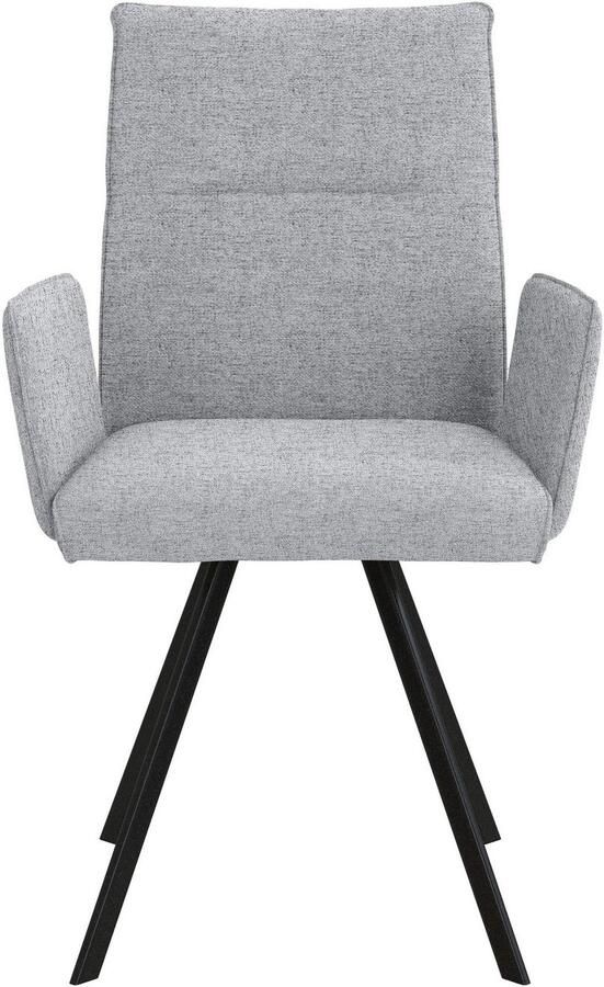 Home affaire Stoel met armleuningen Sava Metalen frame (set 2 stuks) - Foto 5