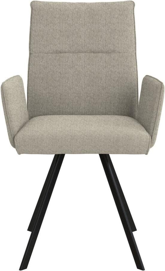 Home affaire Stoel met armleuningen Sava Metalen frame (set 2 stuks) - Foto 5