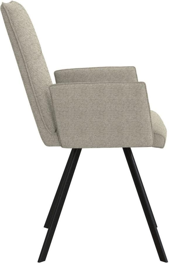 Home affaire Stoel met armleuningen Sava Metalen frame (set 2 stuks) - Foto 4