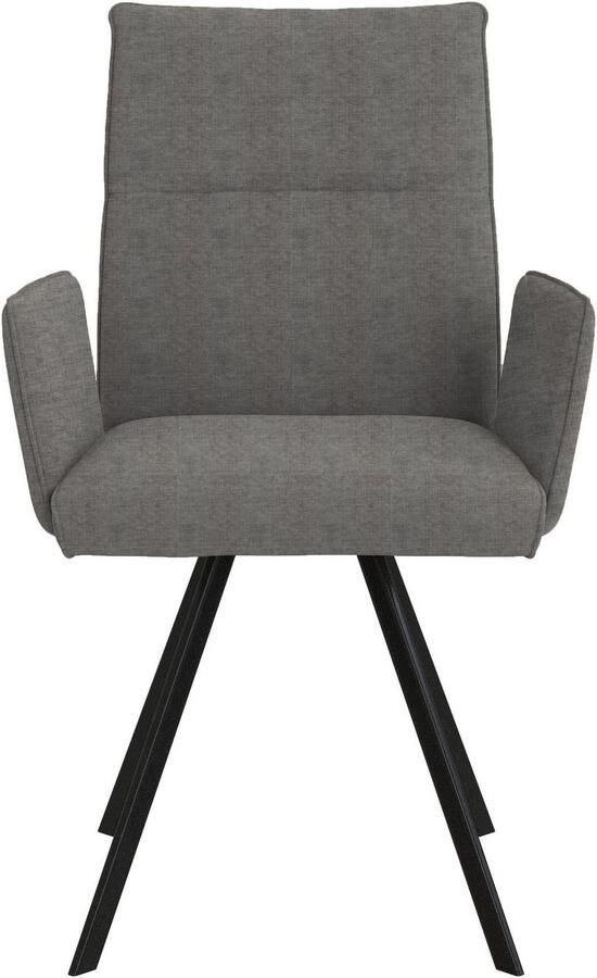 Home affaire Stoel met armleuningen Sava Metalen frame (set 2 stuks) - Foto 6