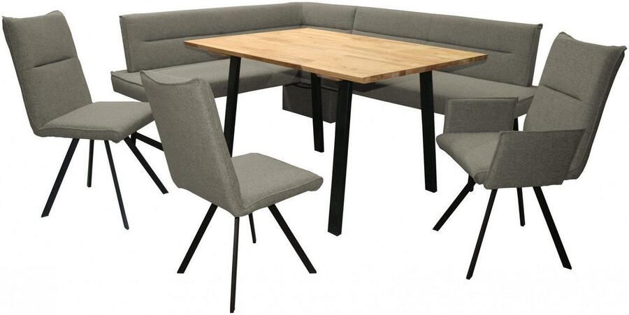 Home affaire Stoel met 4 poten Sava Metalen frame (set 2 stuks) - Foto 8