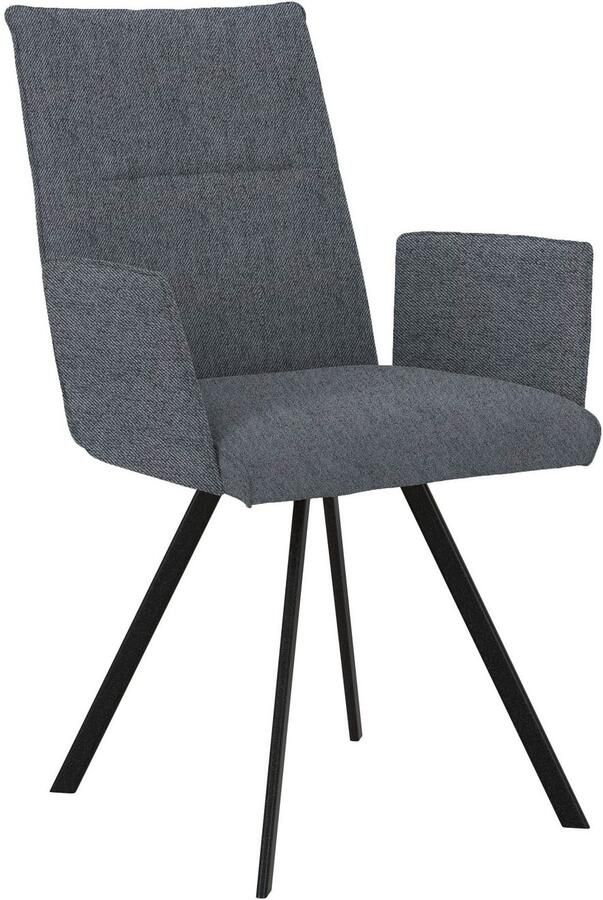 Home affaire Stoel met armleuningen Sava Metalen frame (set 2 stuks) - Foto 3