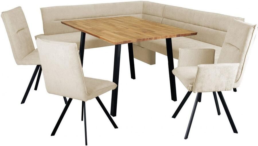 Home affaire Stoel met 4 poten Sava Metalen frame (set 2 stuks) - Foto 6