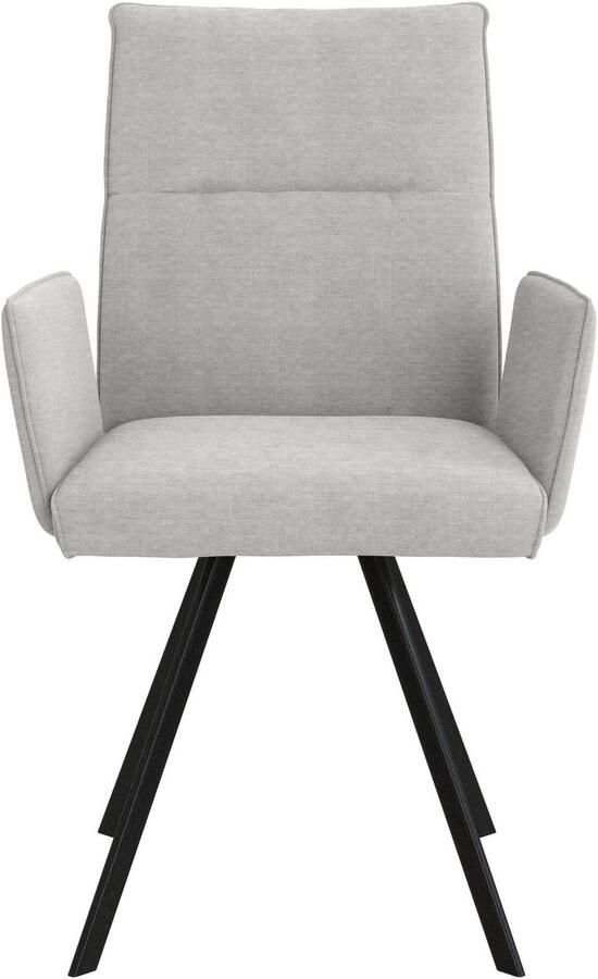 Home affaire Stoel met armleuningen Sava Metalen frame (set 2 stuks) - Foto 5