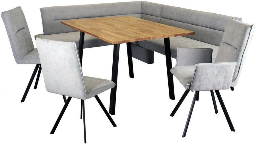 Home affaire Stoel met 4 poten Sava Metalen frame (set 2 stuks) - Foto 6