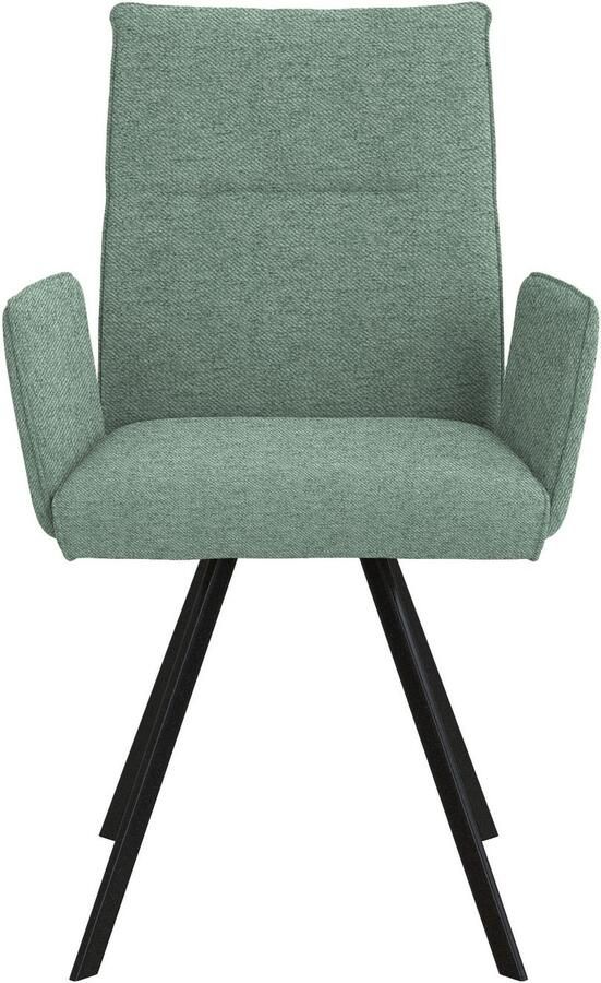 Home affaire Stoel met armleuningen Sava Metalen frame (set 2 stuks) - Foto 5