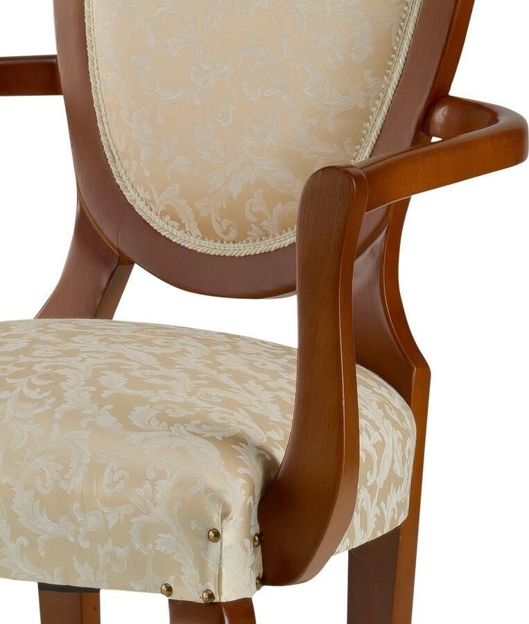 Home affaire Stoel met armleuningen Stoelen Duca Breedte 62 cm (1 stuk) - Foto 2
