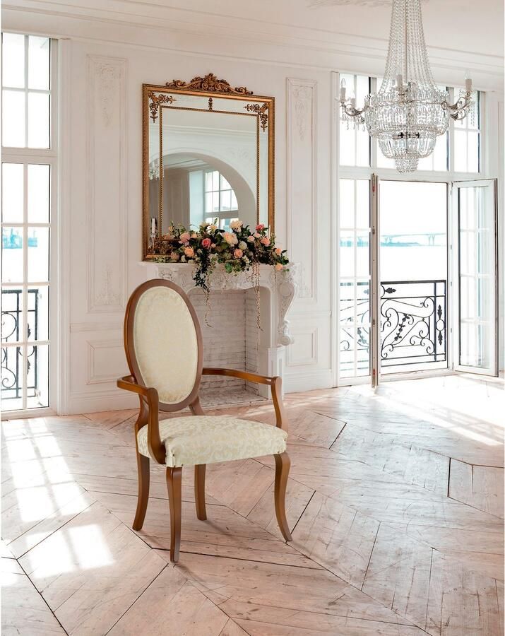 Home affaire Stoel met armleuningen Stoelen Duca Breedte 62 cm (1 stuk) - Foto 3
