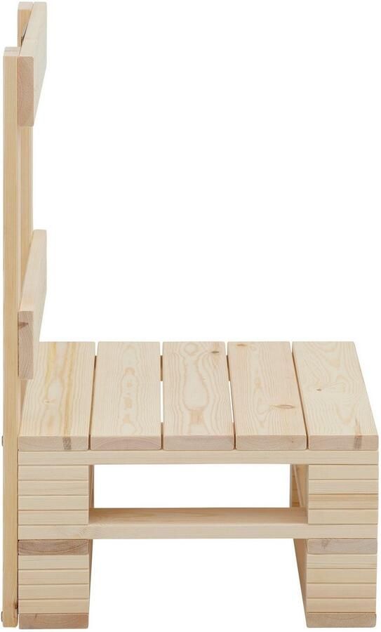 Home affaire Stoel Pinus In het trendy palletdesign - Foto 6