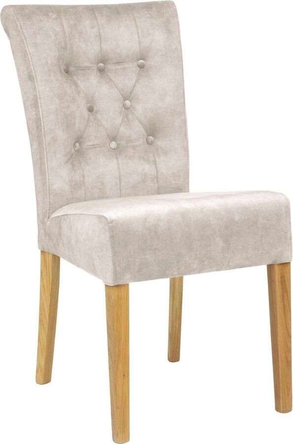 Home affaire Stoel Queen Eetkamerstoel met capitonnage set van 2 4 of 6 - Foto 2